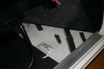No rust under the mat, or sound deadener felt either for that matter
